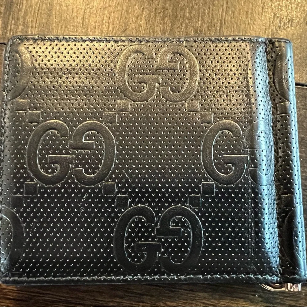 Gucci Black Leather Wallet